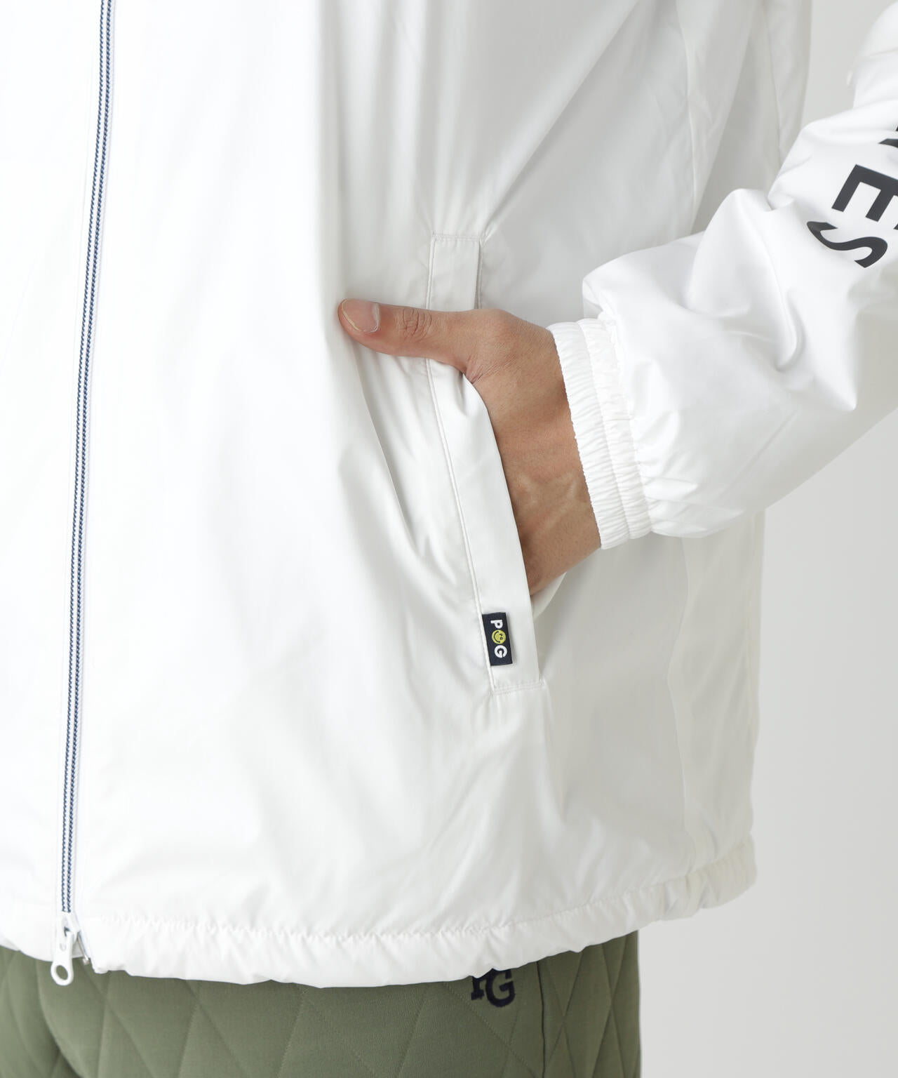 Peミニリップ中綿ジップアップブルゾン | PEARLY GATES（パーリー