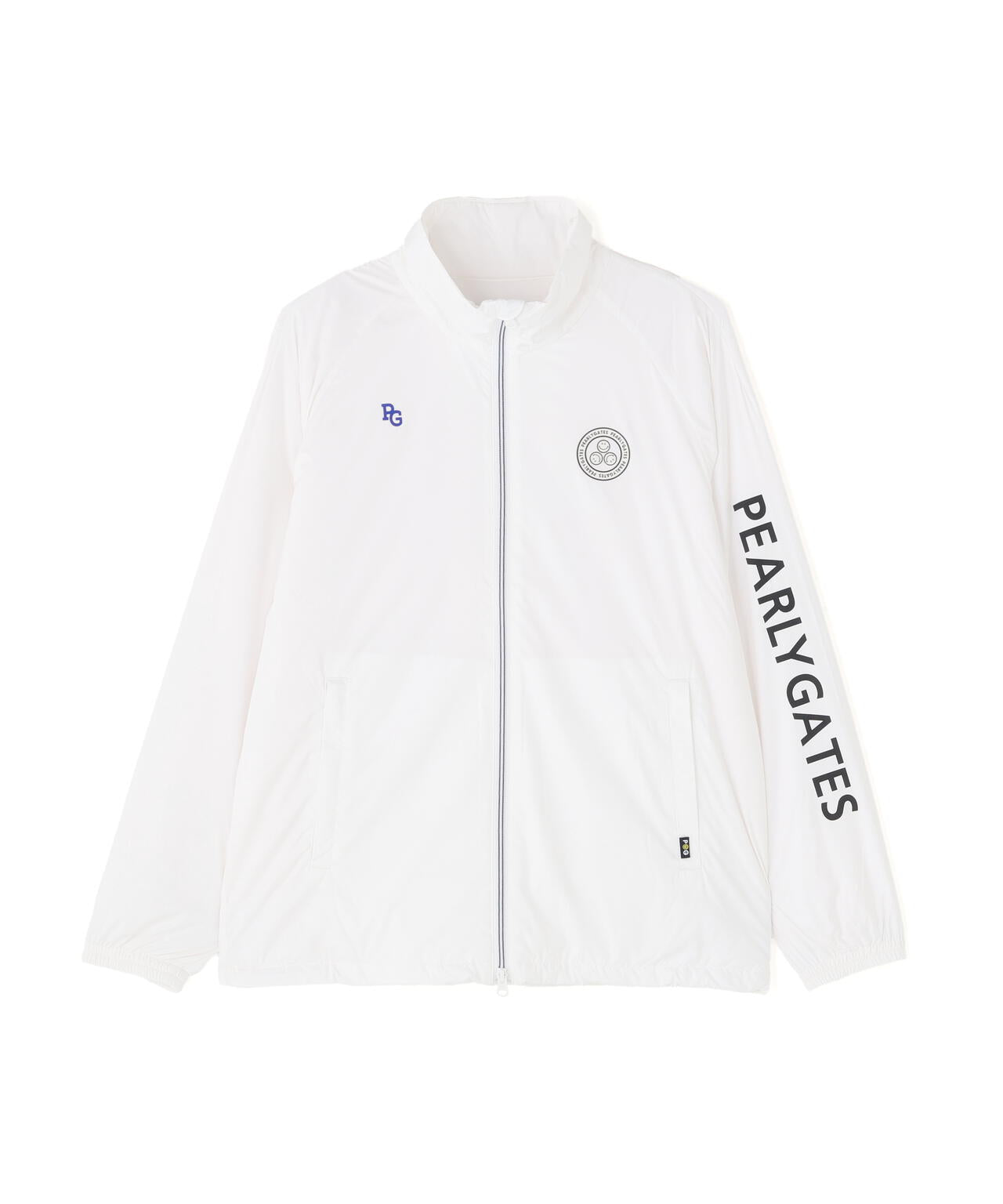 PEARLY GATES アウターセット ホワイト Peミニリップ中綿ジップアップブルゾン | PEARLY GATES