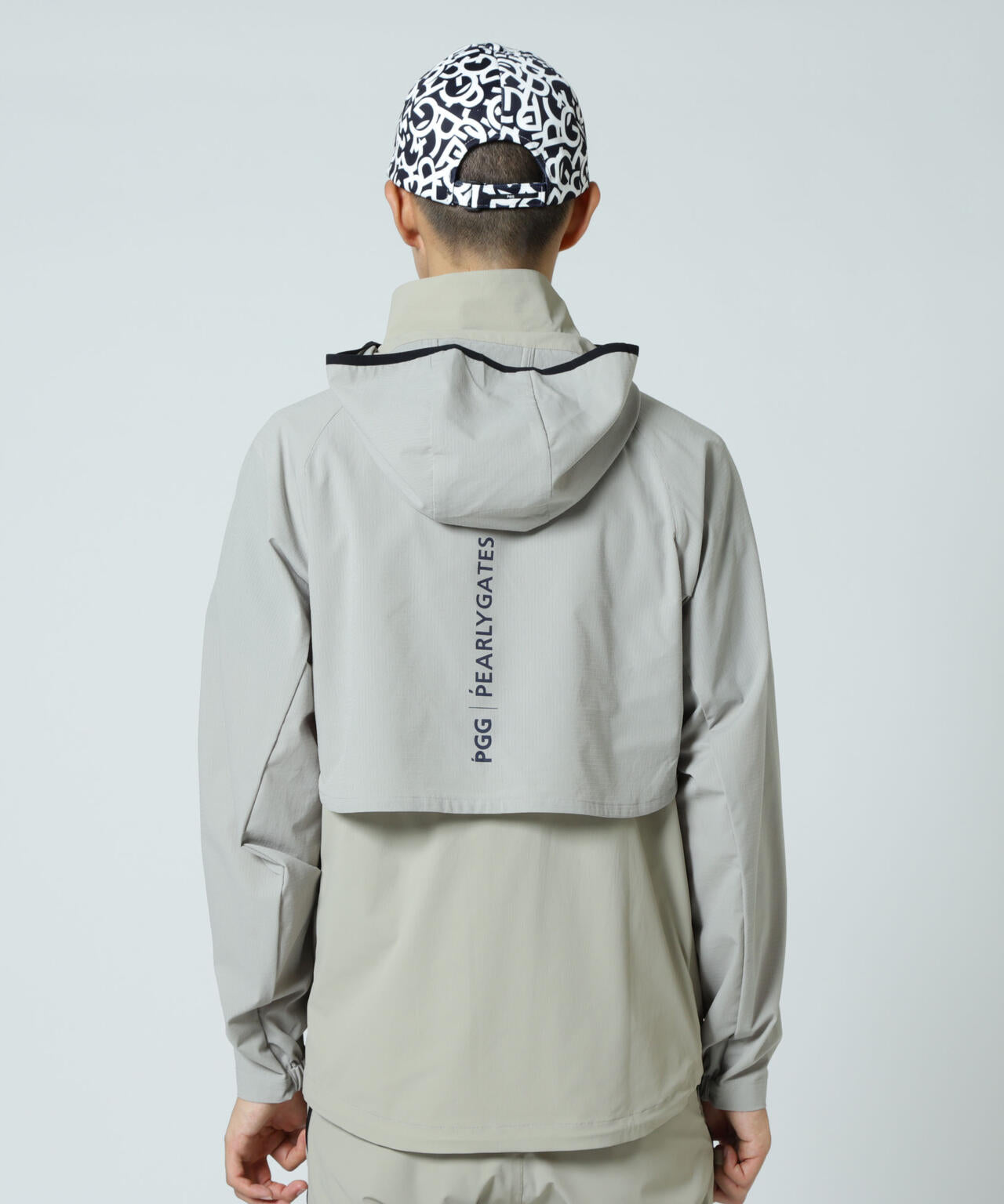 【PGG】【直営店舗&公式オンライン限定】Nyドビーストレッチ×DOTAIR 2WAYフーディブルゾン (MENS)