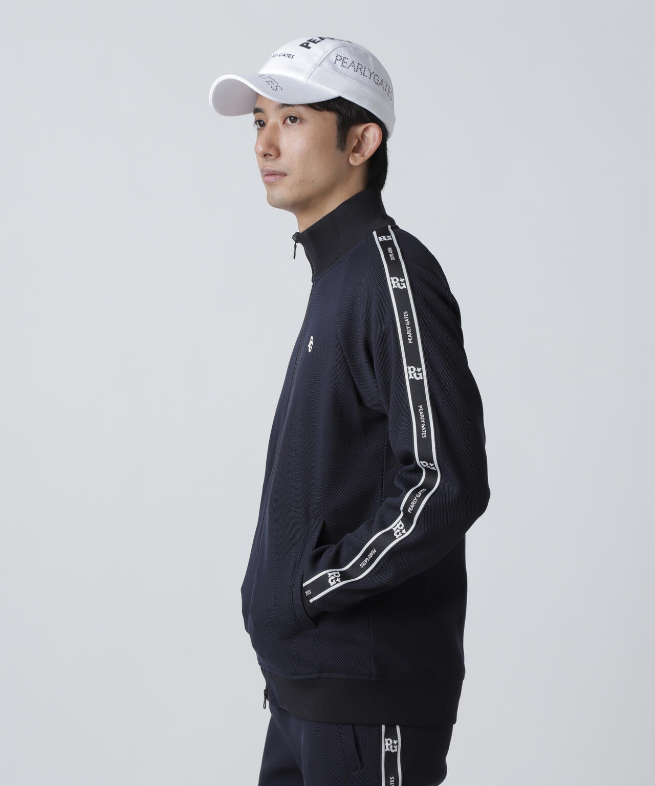 Peストレッチメッシュ トラックジャケット