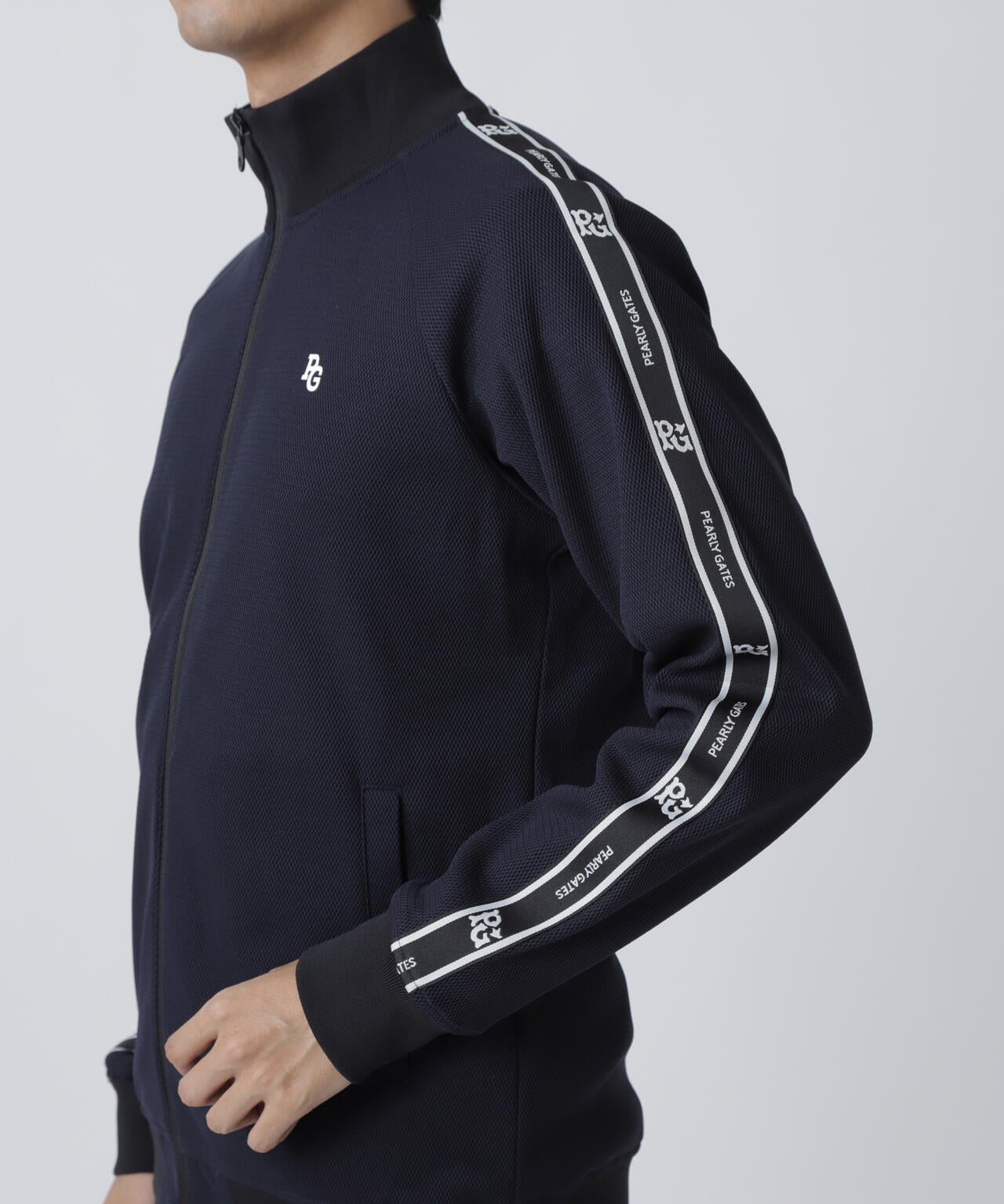 Peストレッチメッシュ トラックジャケット | PEARLY GATES（パーリー