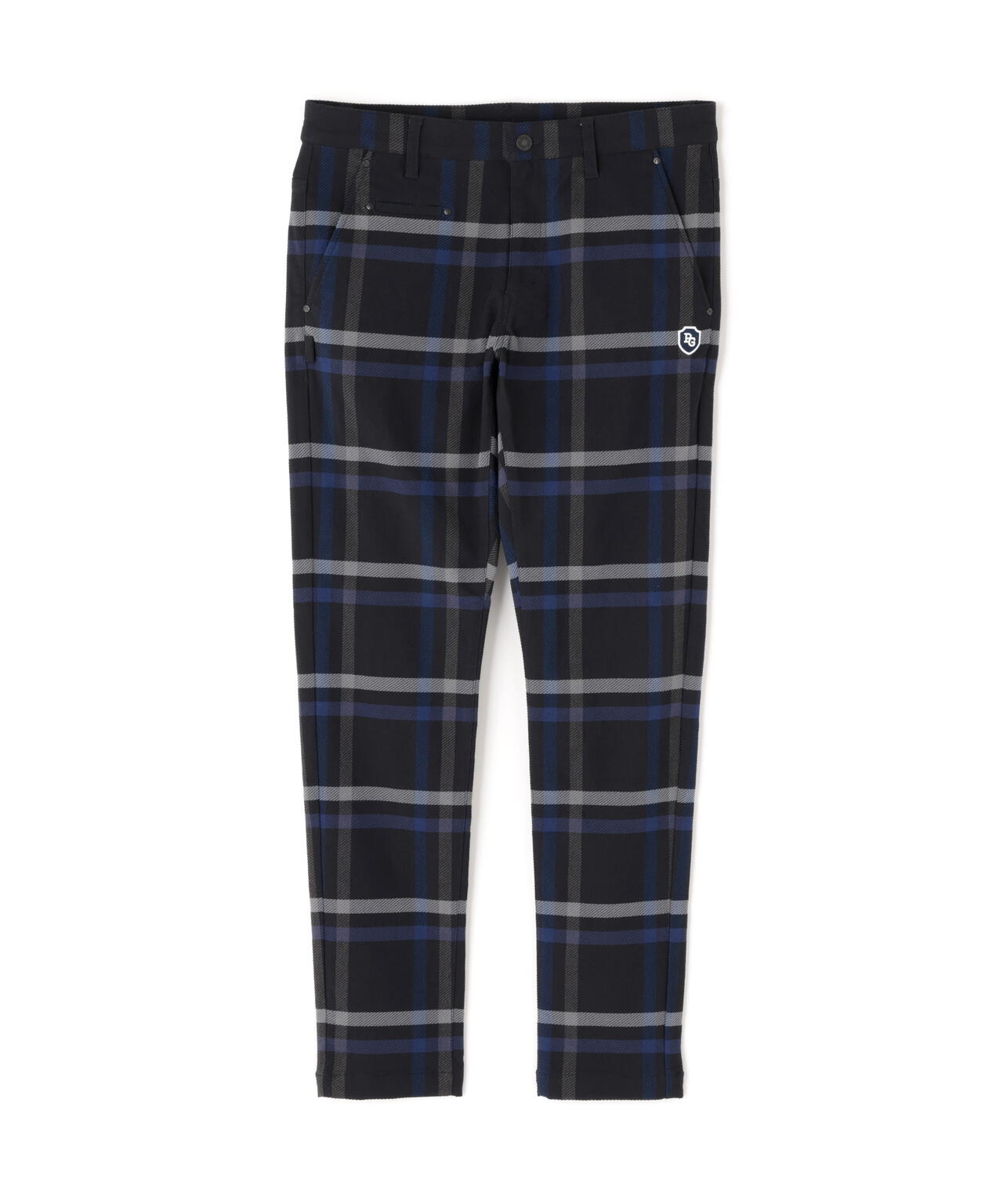 TRストレッチカルゼパンツ ＜チェック柄＞