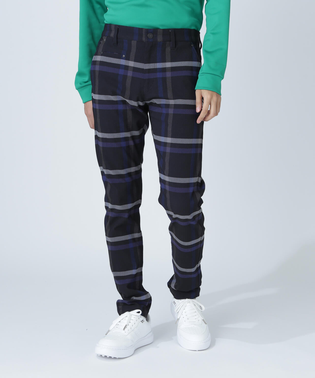 パーリーゲイツ チェックパンツ 未使用品❗️パーリーゲイツ 0/S