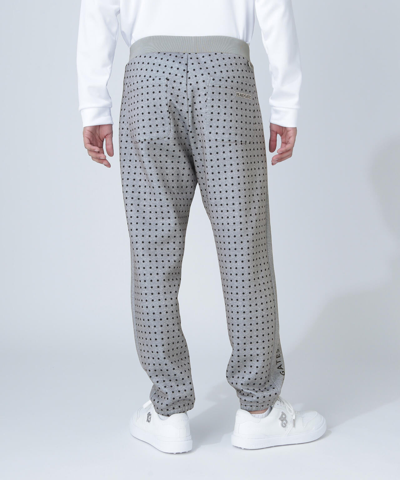 ダブルフェイスジョガーパンツ ＜ミニドット柄＞ | PEARLY GATES