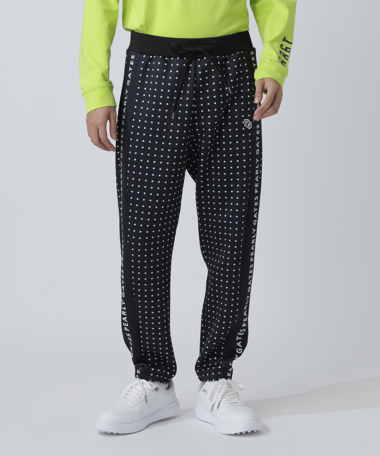 ダブルフェイスジョガーパンツ ＜ミニドット柄＞ | PEARLY GATES