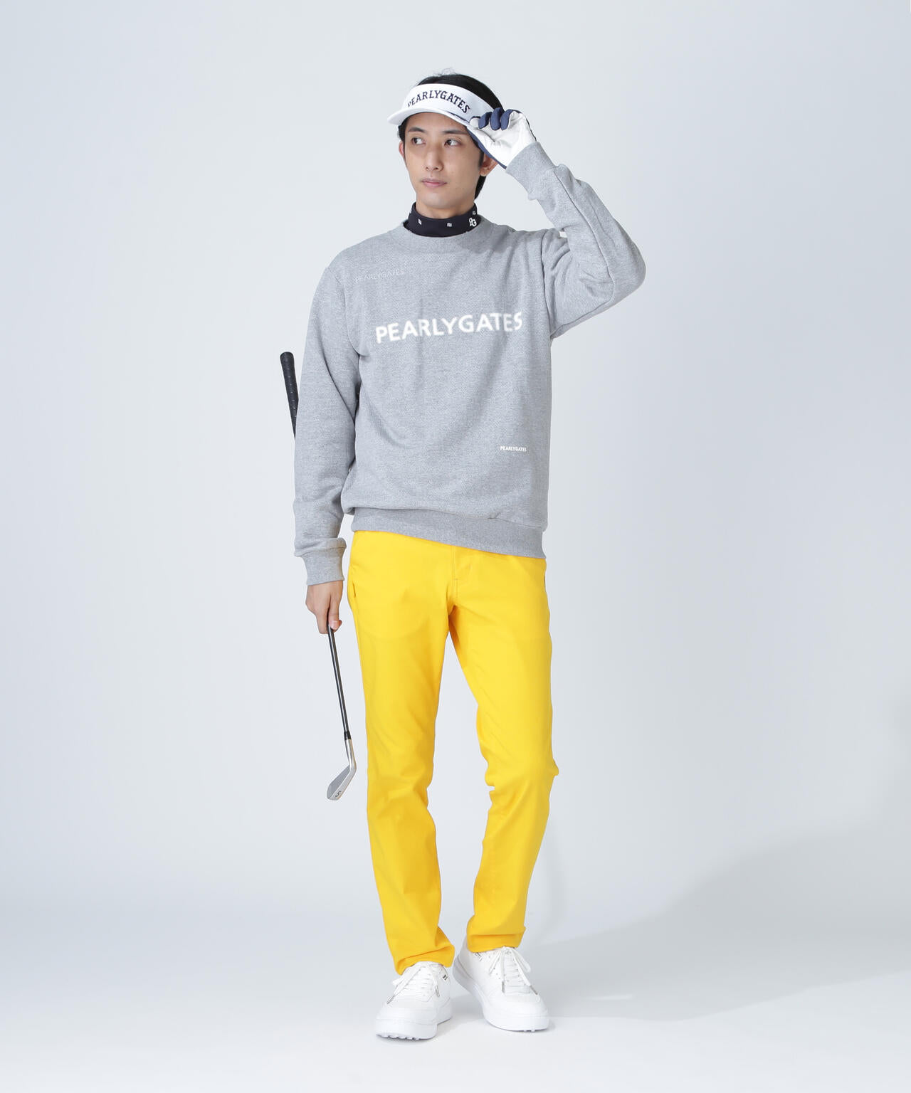 PEARLY GATES/パーリーゲイツ ゴルフパンツ【イエロー/6】中古！ メンズ PEARLY GATES(パーリーゲイツ) パンツ｜中古ゴルフウェア通販