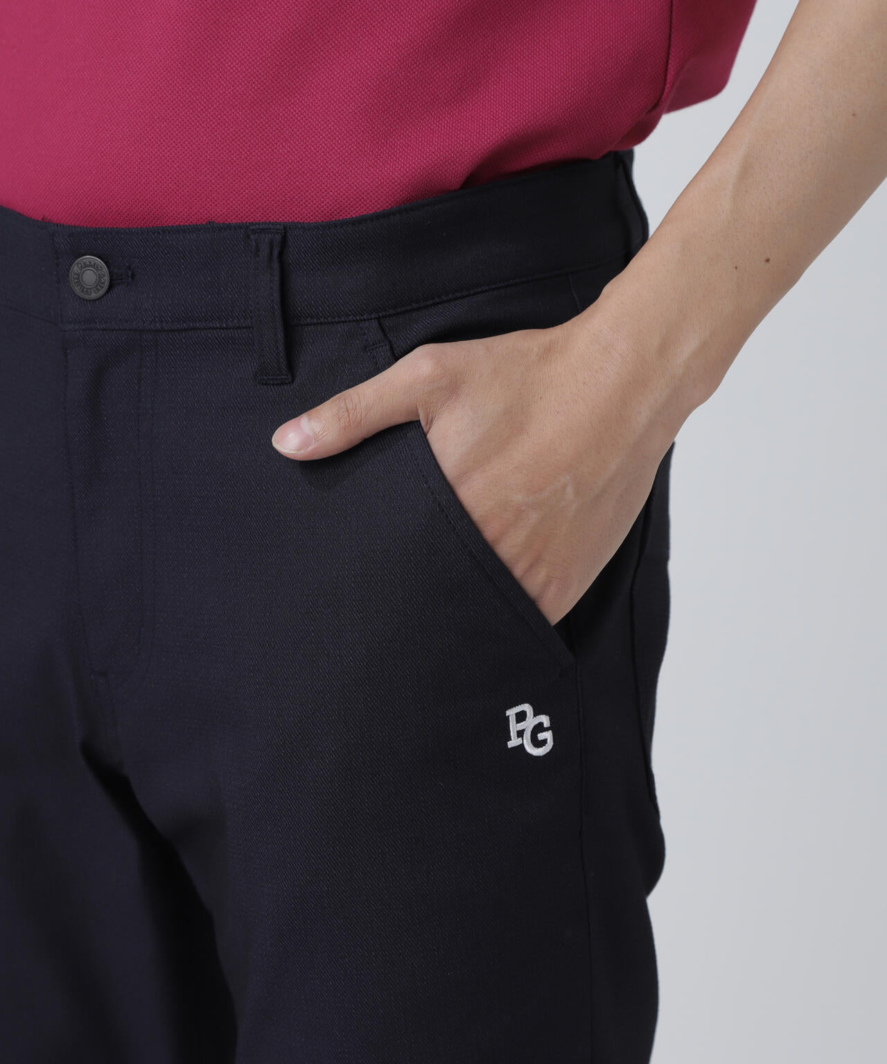 パーリーゲイツ C/peドライストレッチドビーカルゼブラック長パンツサイズ5 C/Peストレッチドビーツイルパンツ | PEARLY GATES（パーリーゲイツ