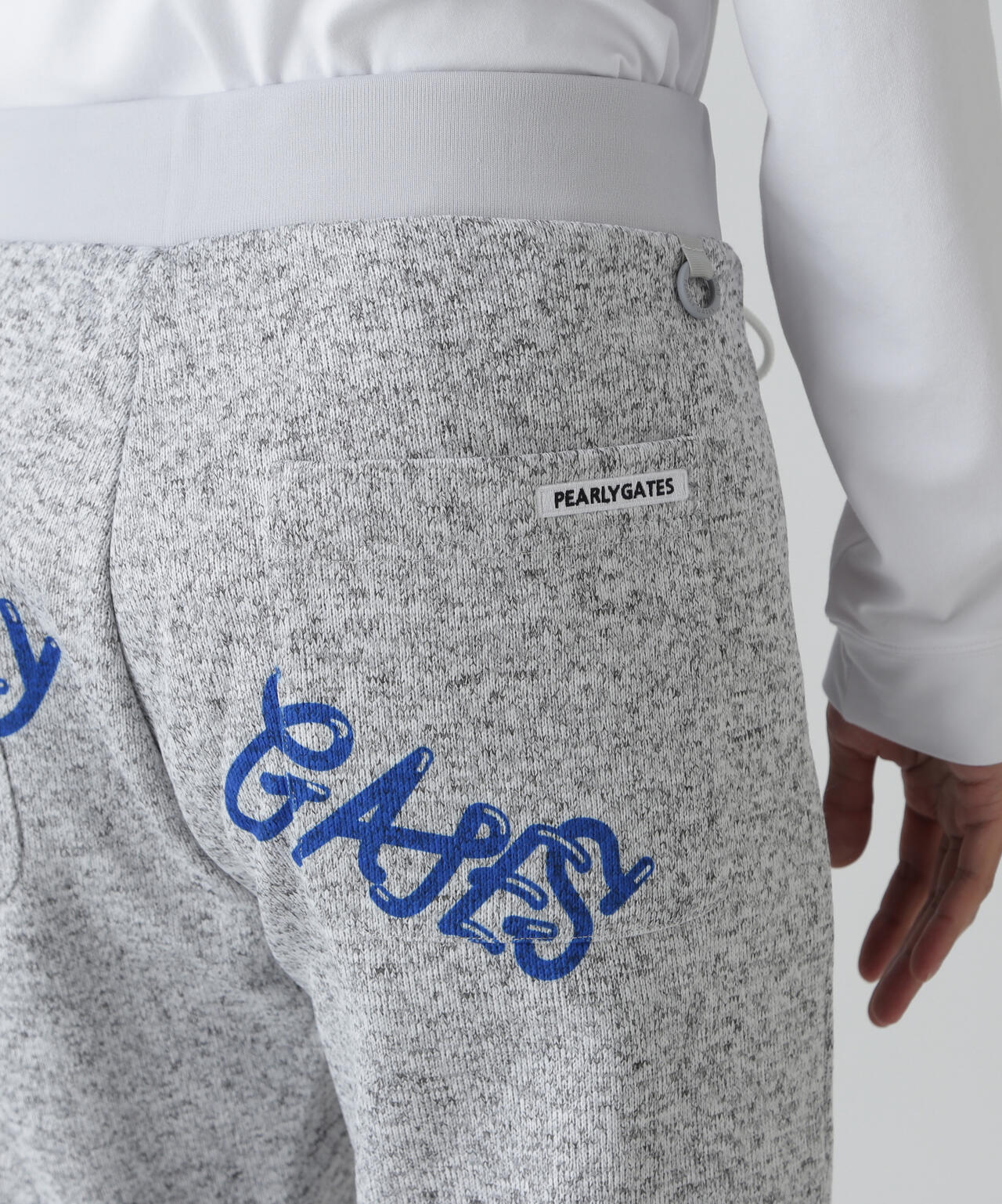両面起毛ぷにぷにロゴ柄ジョガーパンツ | PEARLY GATES（パーリー
