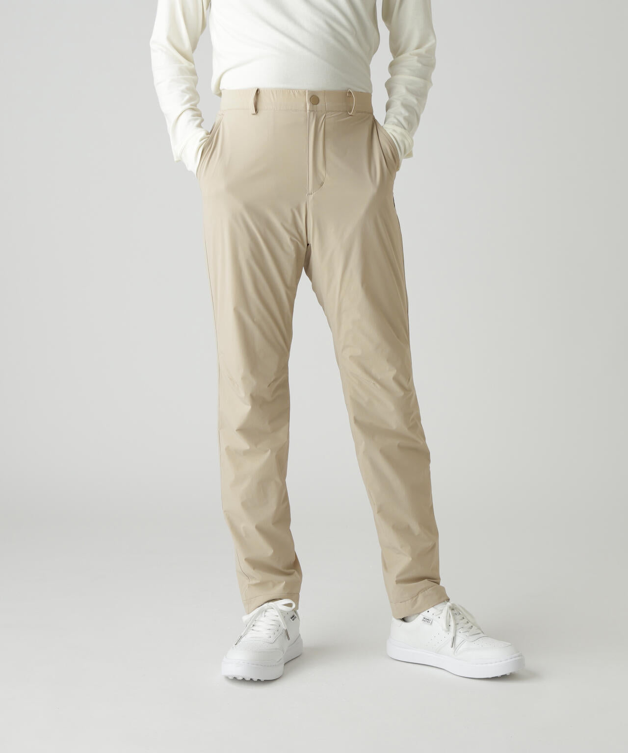 PEARLY GATES 中綿入りパンツ PEARLY GATES 【超美品】パーリーゲイツ 中綿パンツ ネイビー 織生地