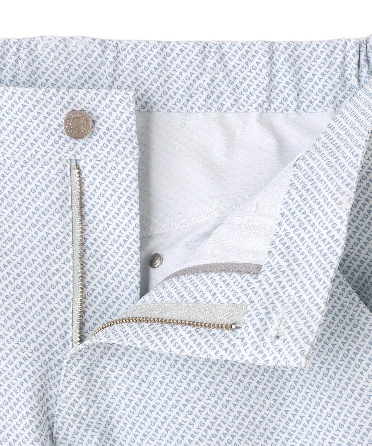 ATHLEACT 4WAYピケ5ポケットパンツ ＜ロゴ総柄＞ | PEARLY GATES