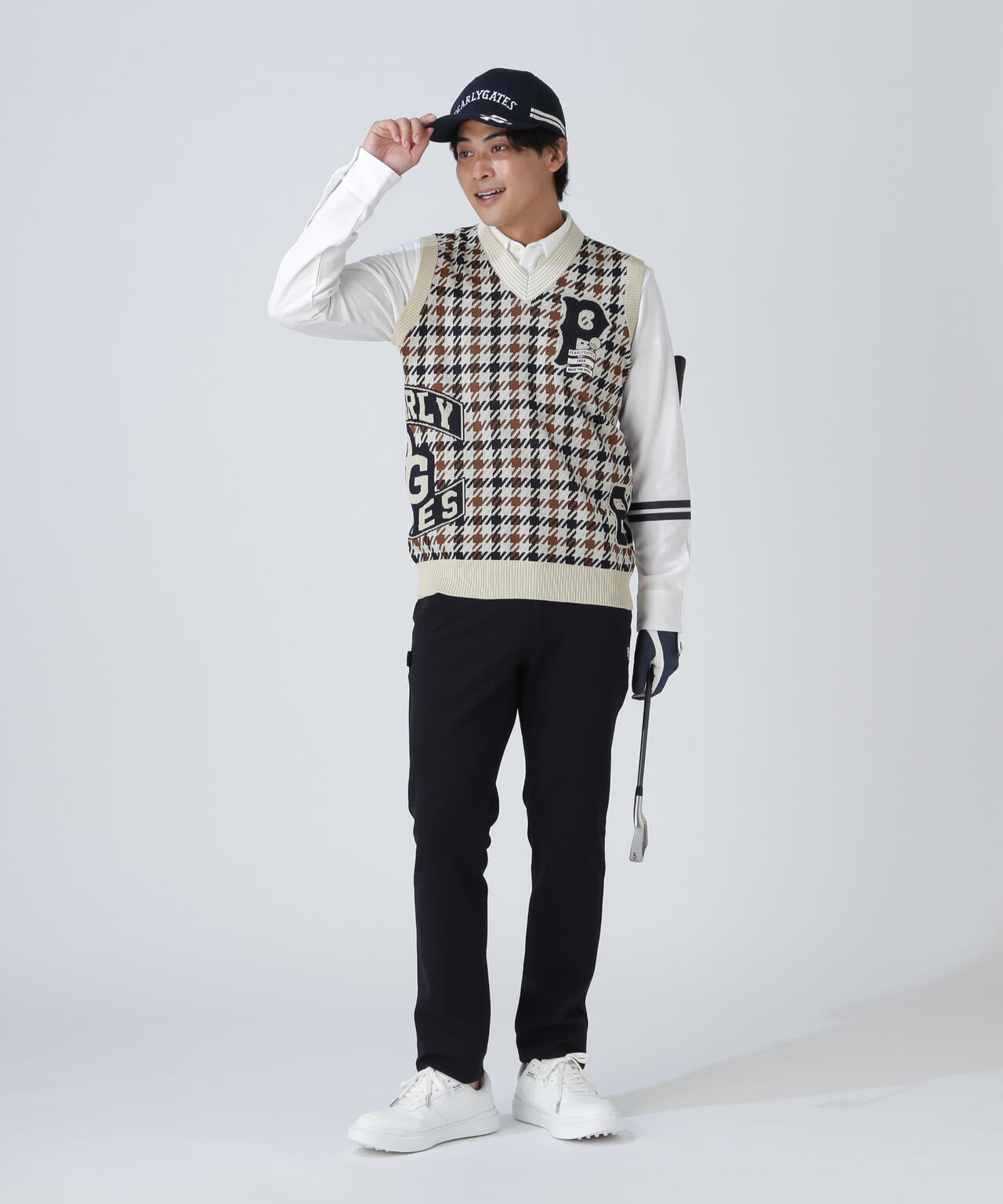 PEARLY GATES パーリーゲイツ ジャケットとパンツセット サイズ5 テックスブリッドジャージー5ポケットパンツ | PEARLY GATES（パーリー