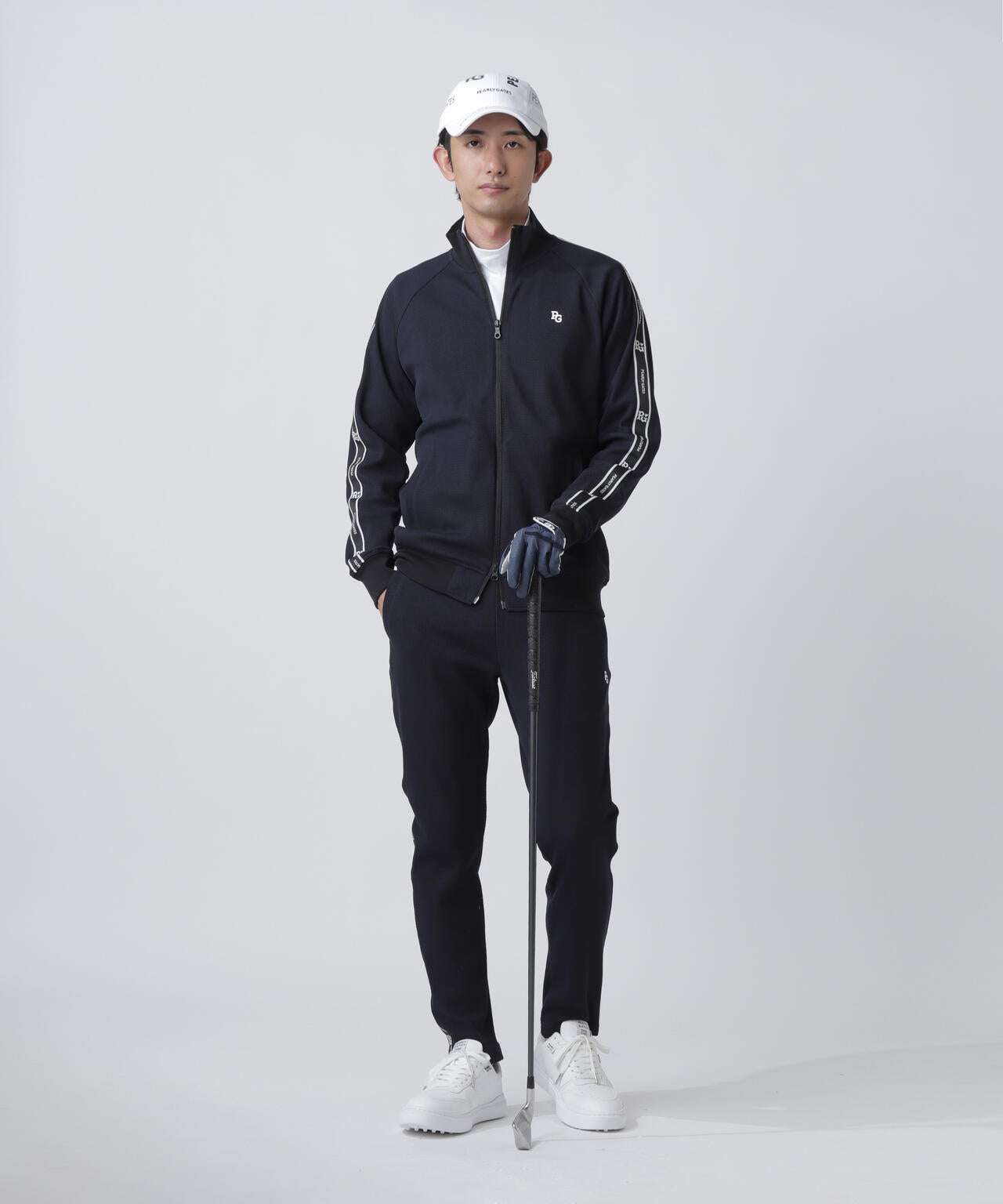 Peストレッチメッシュ トラックパンツ | PEARLY GATES（パーリー