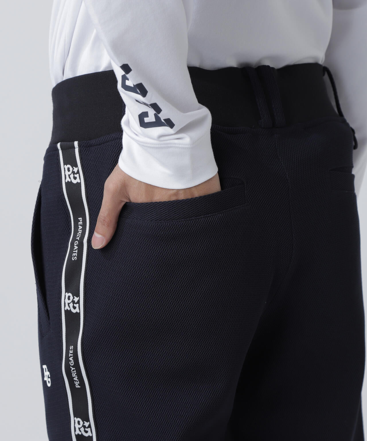 Peストレッチメッシュ トラックパンツ | PEARLY GATES（パーリー