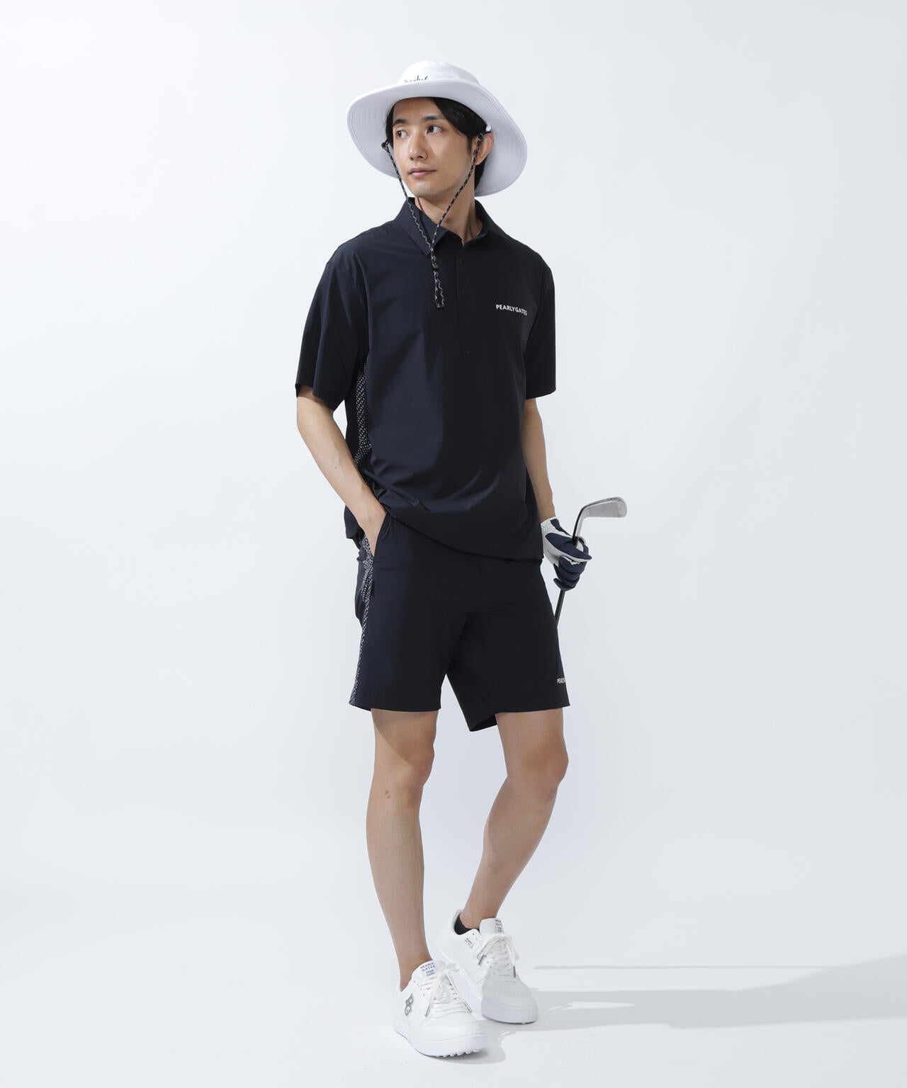 ナイロンアクティブストレッチショートパンツ