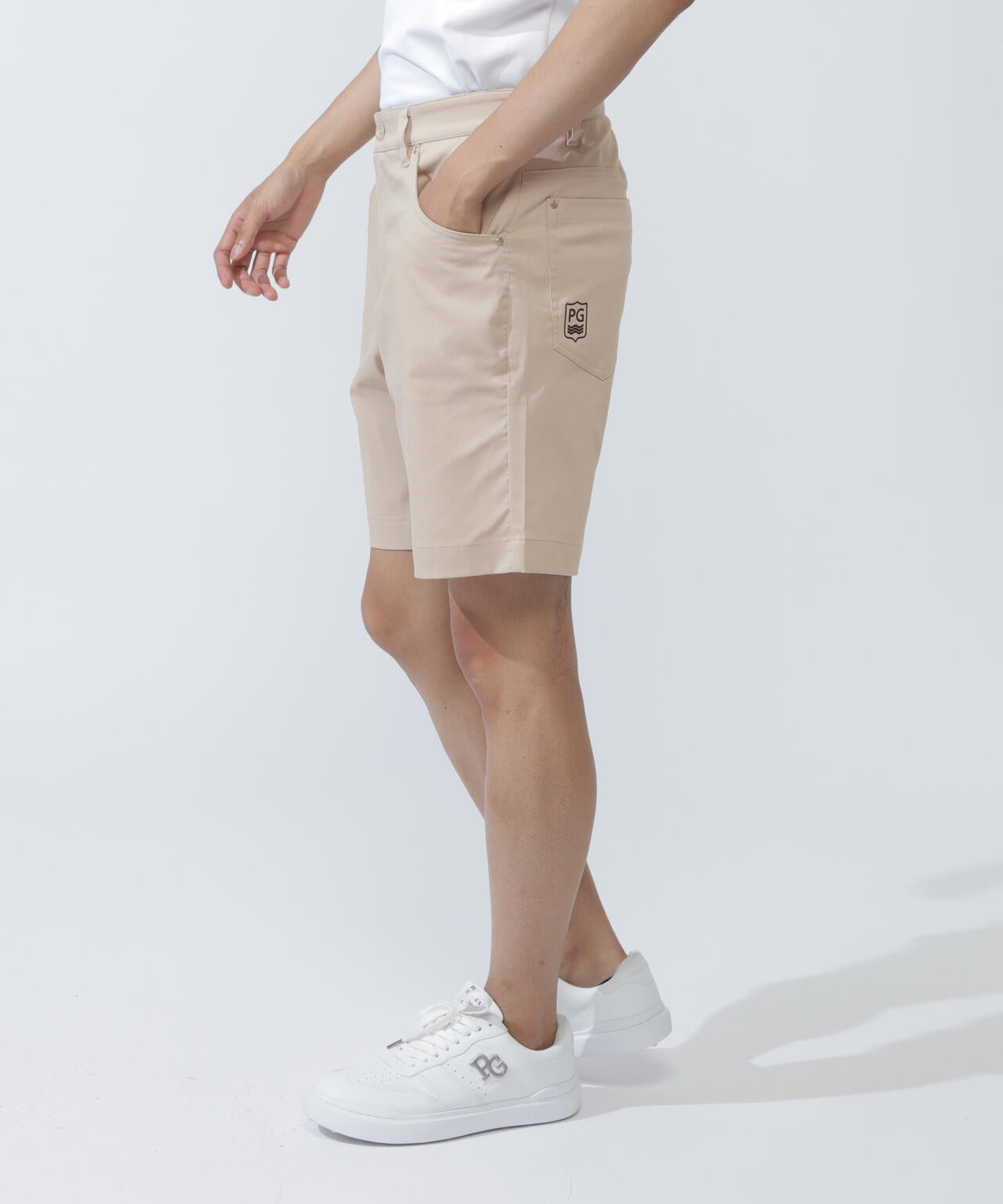 Peドビーストレッチ P&I 5ポケットショートパンツ