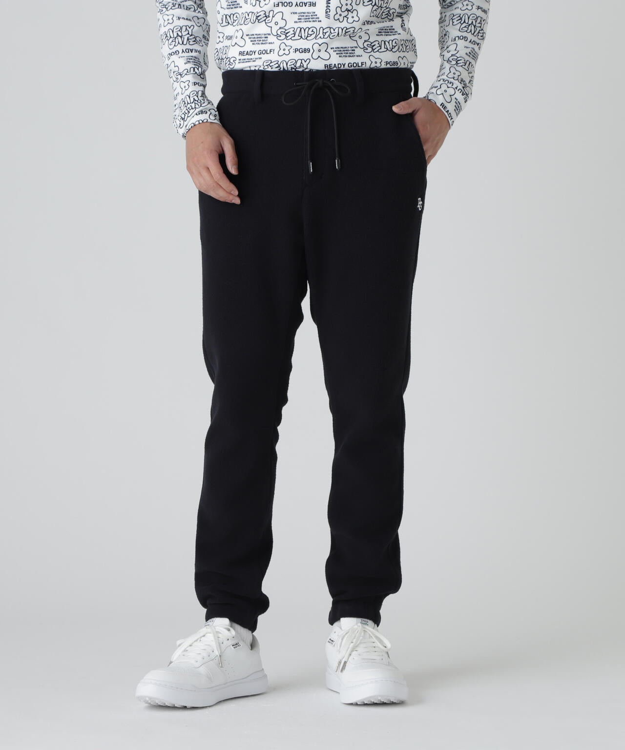 PEARLY GATES ジョガーパンツ サイズ3 ネイビー パーリーゲイツ PEARLY