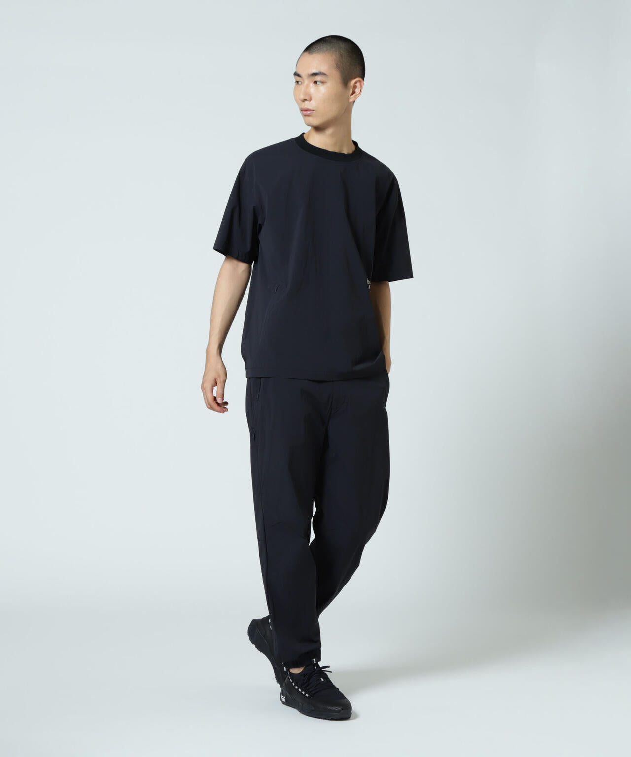 【PGG】【直営店舗&公式オンライン限定】Nyストレッチリップストップ ジョガーパンツ (MENS)