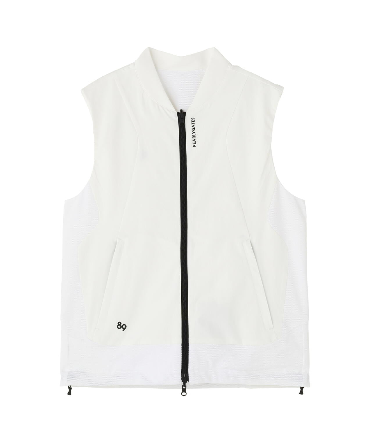 PEARLY GATES 　リバーシブルベスト ジャガードリバーシブル フルジップニットベスト | PEARLY GATES