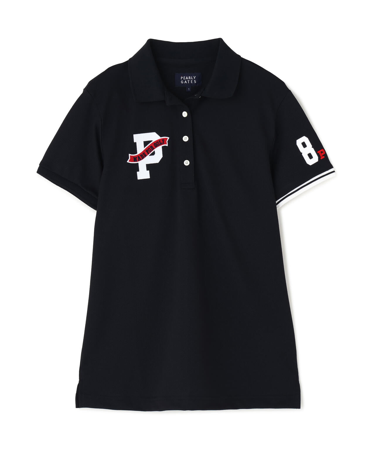 T/C6口鹿の子半袖ポロシャツ