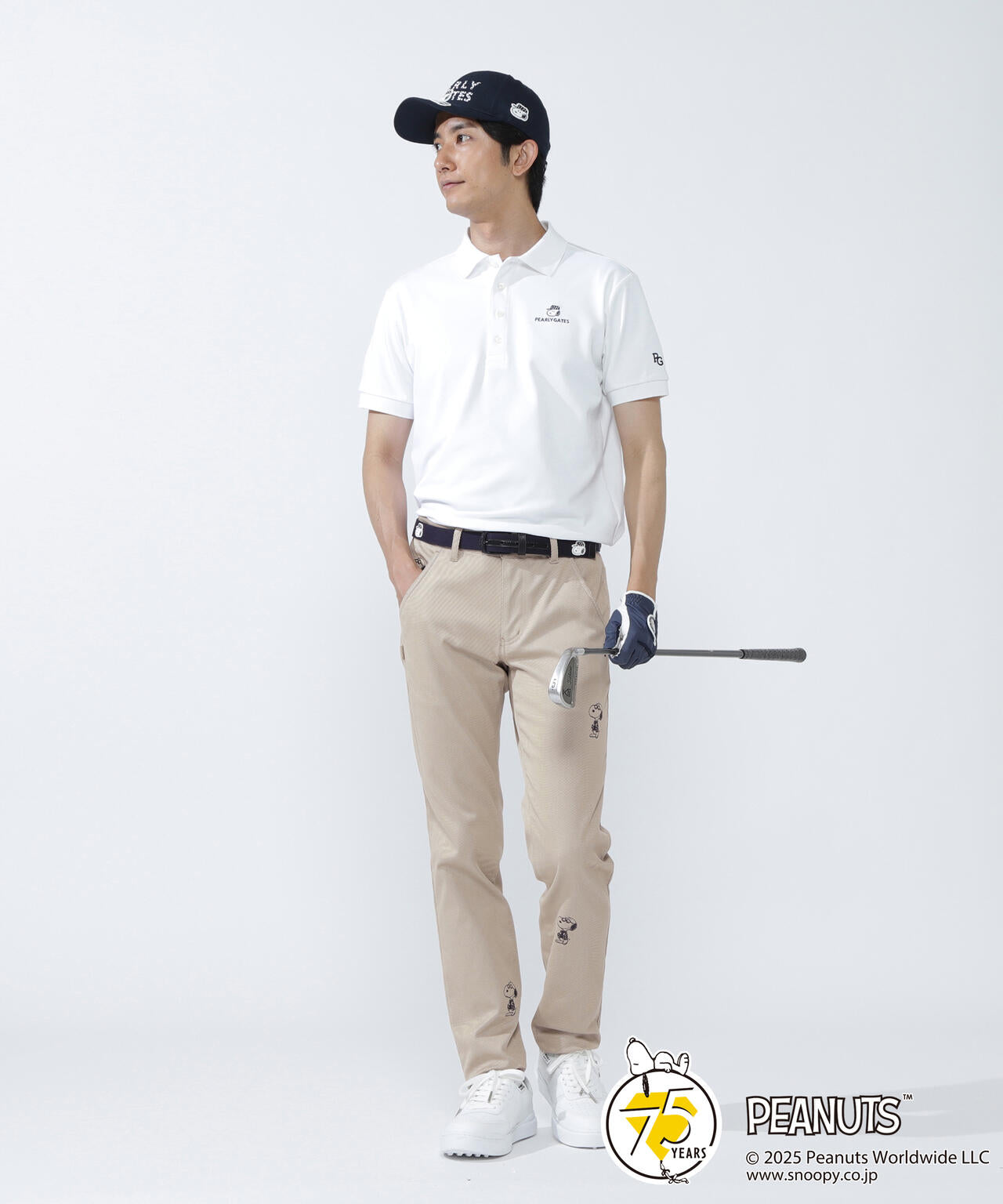 SNOOPY】プライムフレックスカノコ半袖ポロシャツ | PEARLY GATES