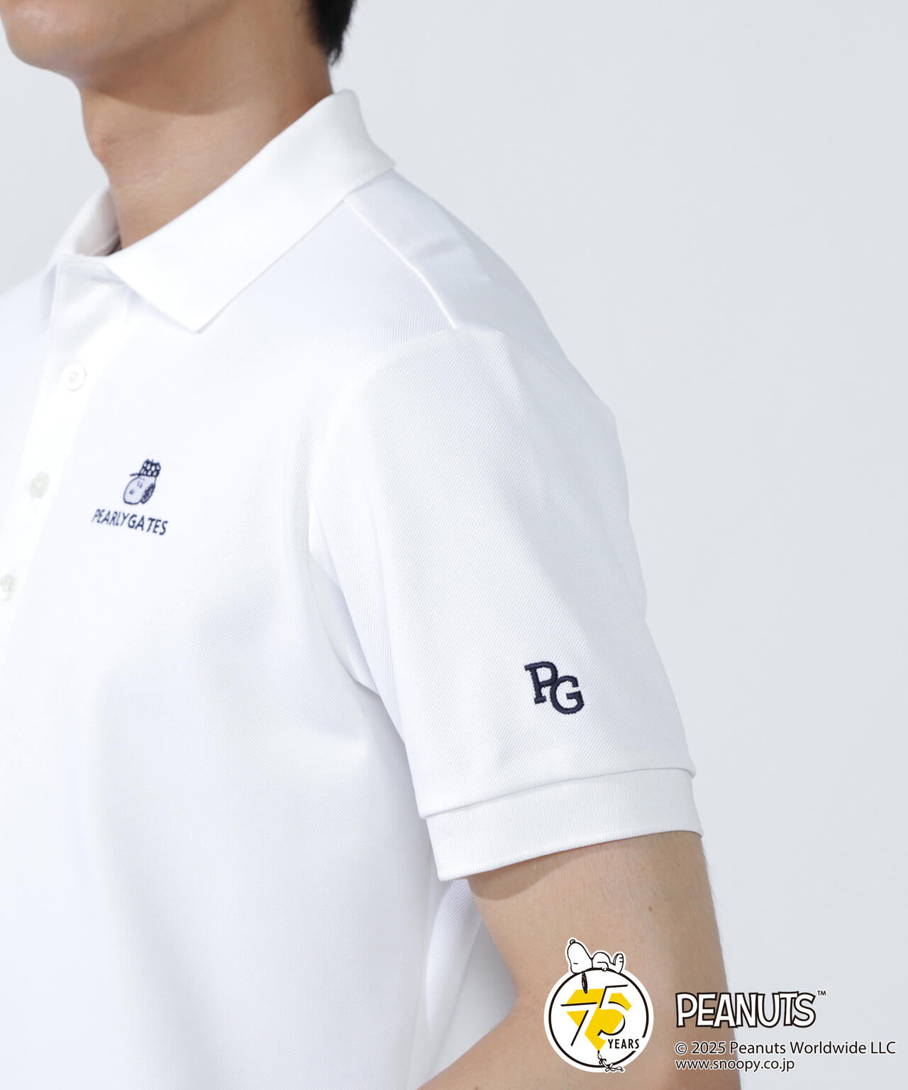 SNOOPY】プライムフレックスカノコ半袖ポロシャツ | PEARLY GATES