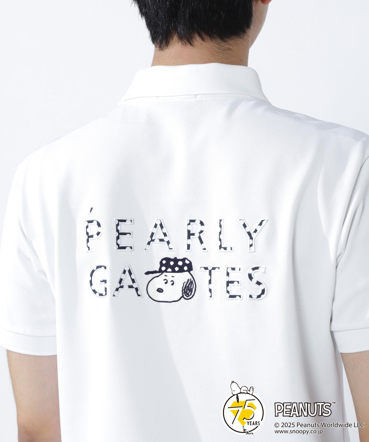 SNOOPY】プライムフレックスカノコ半袖ポロシャツ | PEARLY GATES