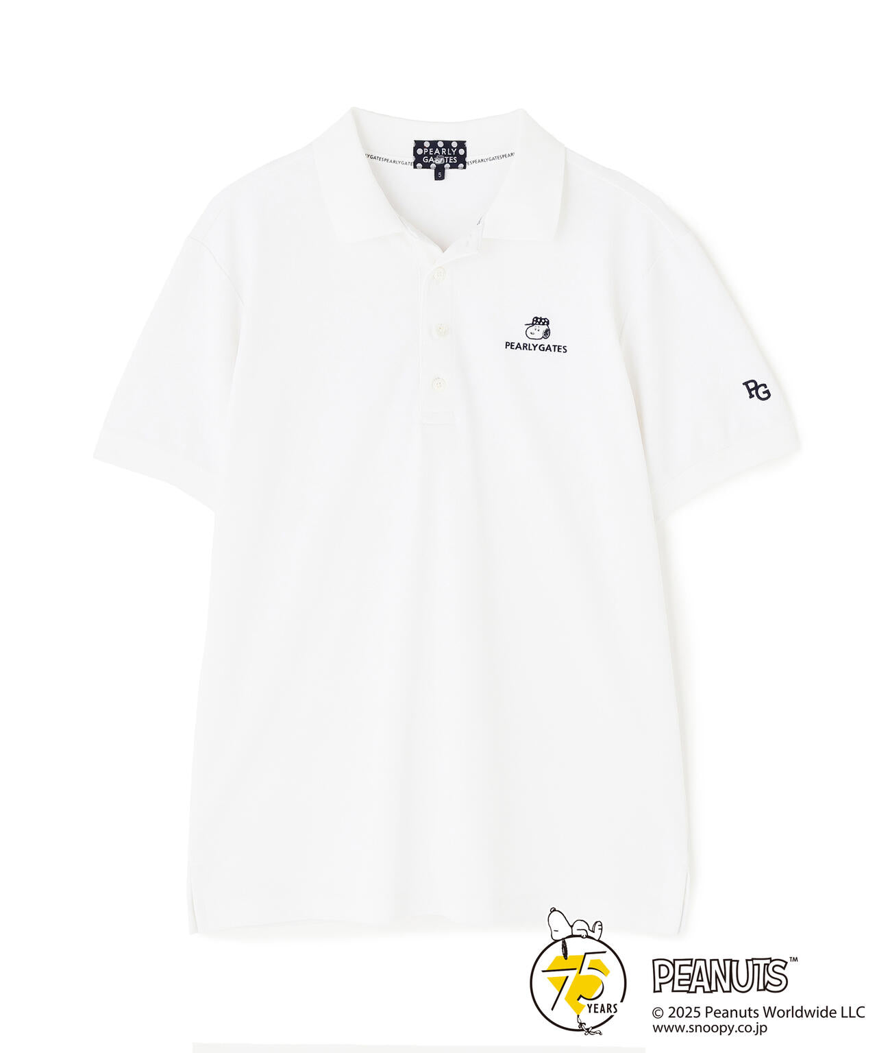 SNOOPY】プライムフレックスカノコ半袖ポロシャツ | PEARLY GATES