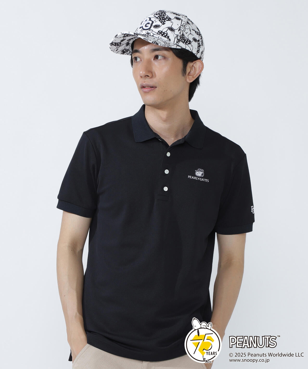 SNOOPY】プライムフレックスカノコ半袖ポロシャツ | PEARLY GATES