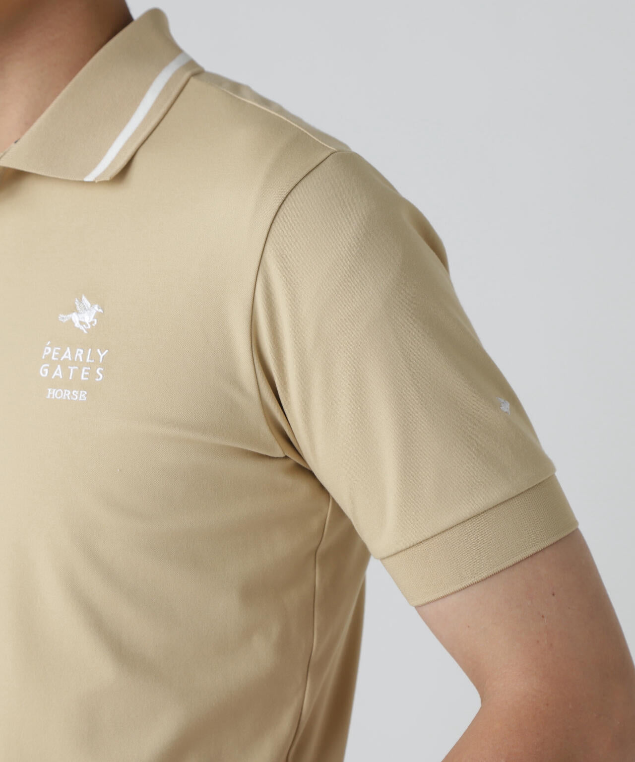 【PGHORSE】 MUTEKIベアスムース半袖ポロシャツ