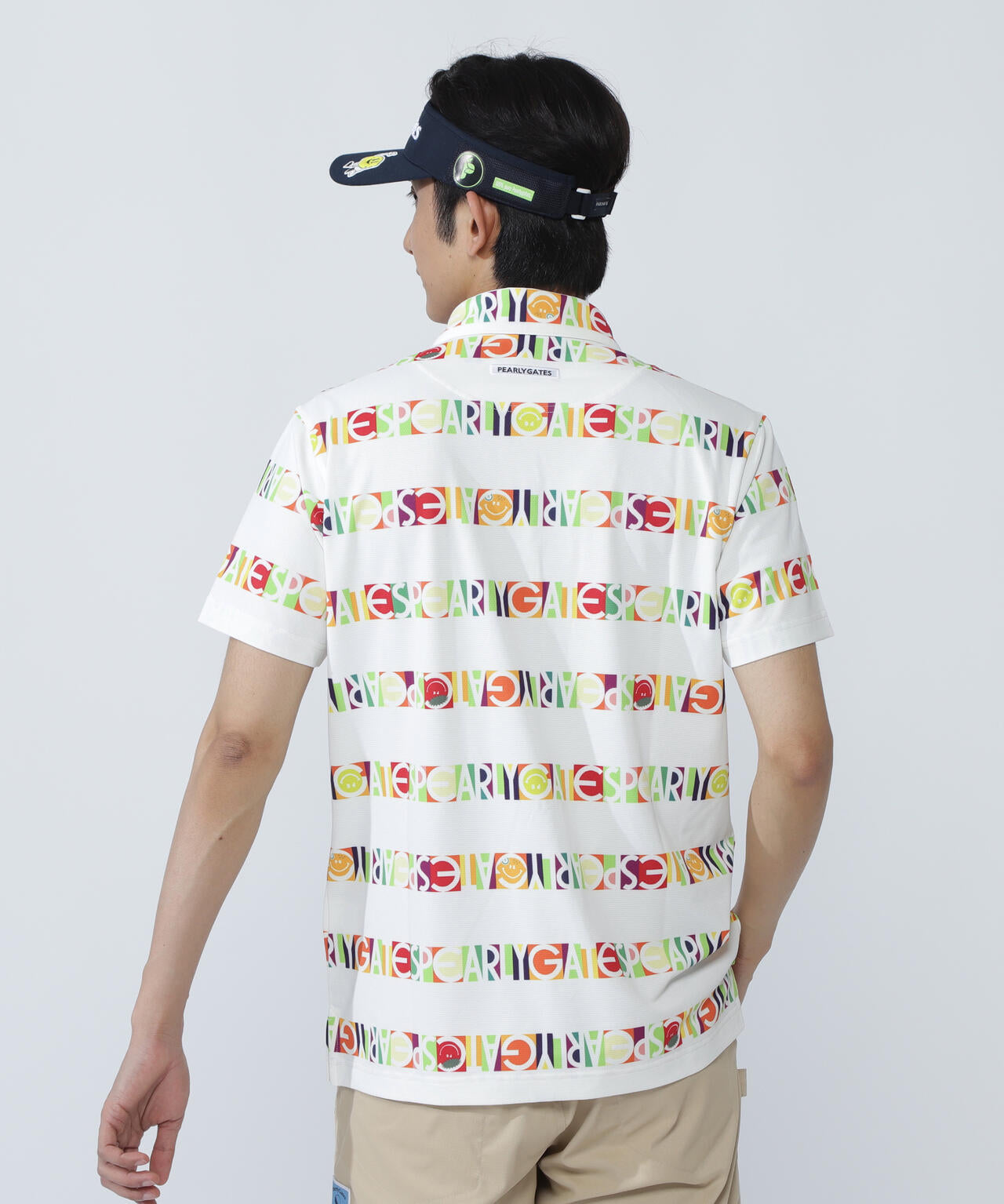 ビオニコシールボーダー半袖ポロシャツ