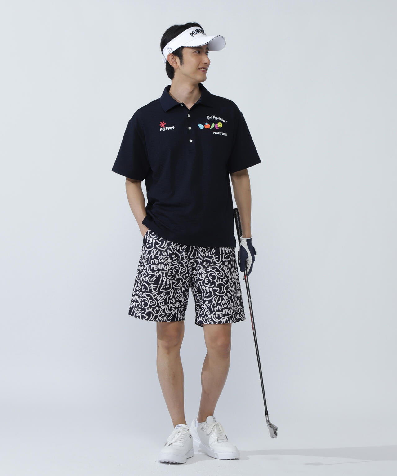 Pe格子サッカー半袖ポロシャツ | PEARLY GATES（パーリーゲイツ