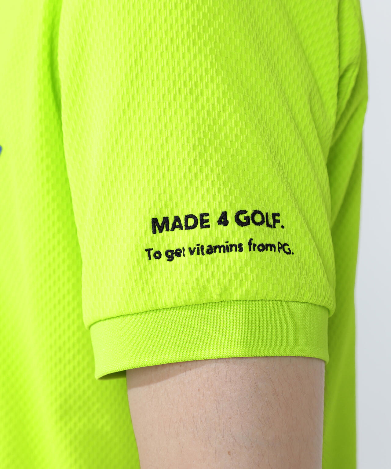 サッカーチェック半袖ポロシャツ