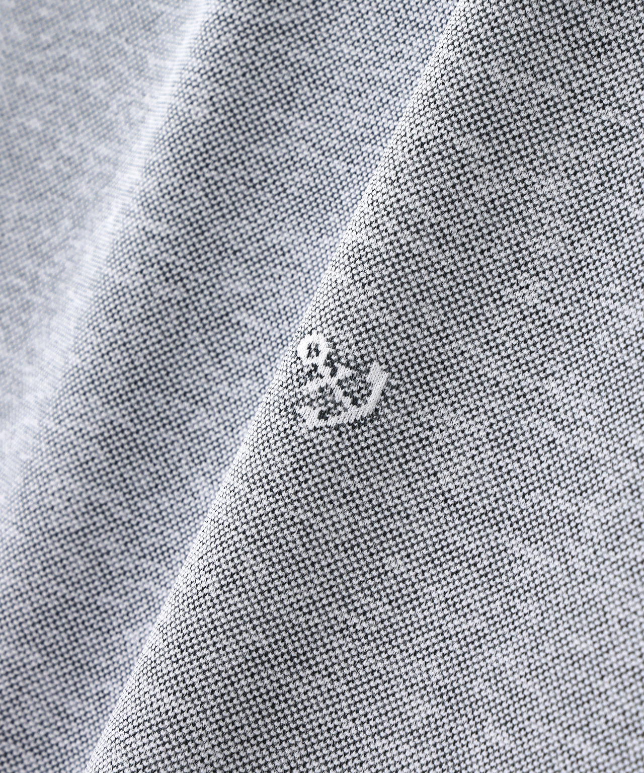 ストレッチカノコアンカージャガード半袖ポロシャツ