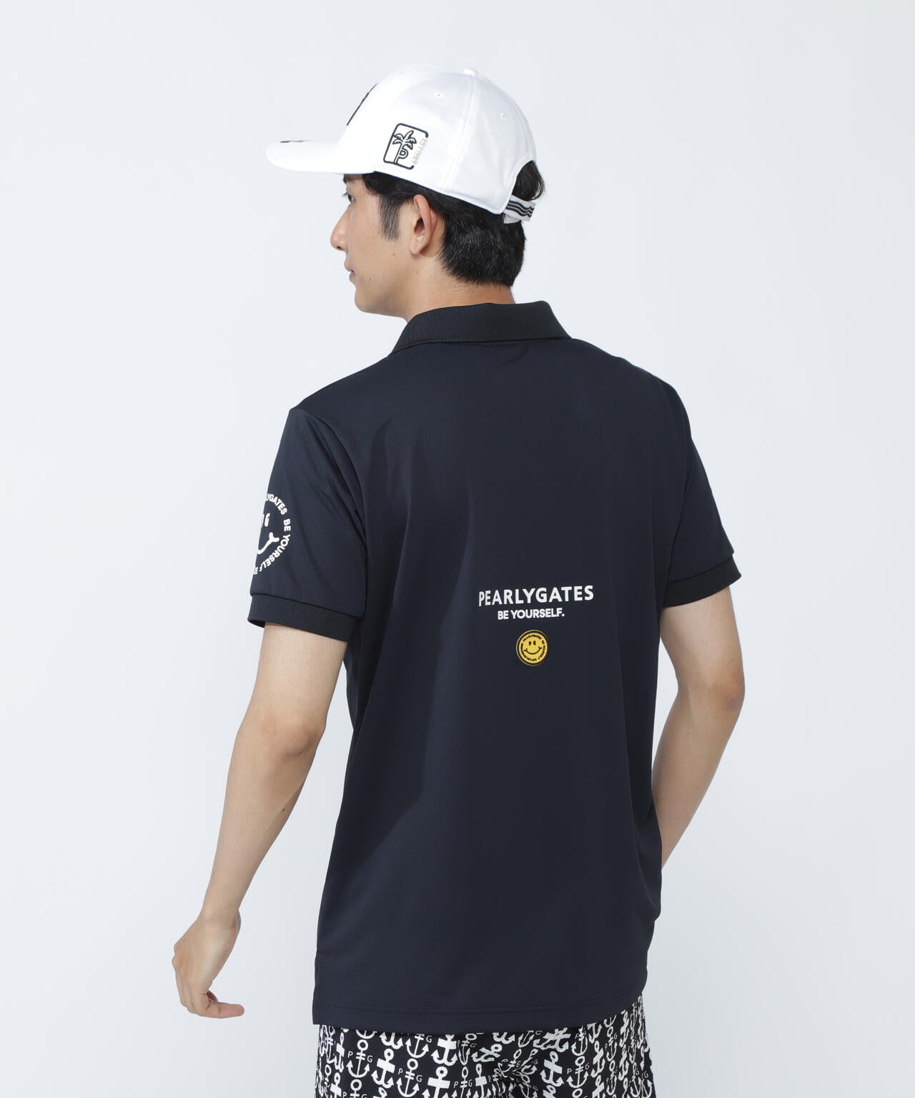 PG is PG ハイゲージストレッチBOXカノコ半袖ポロシャツ