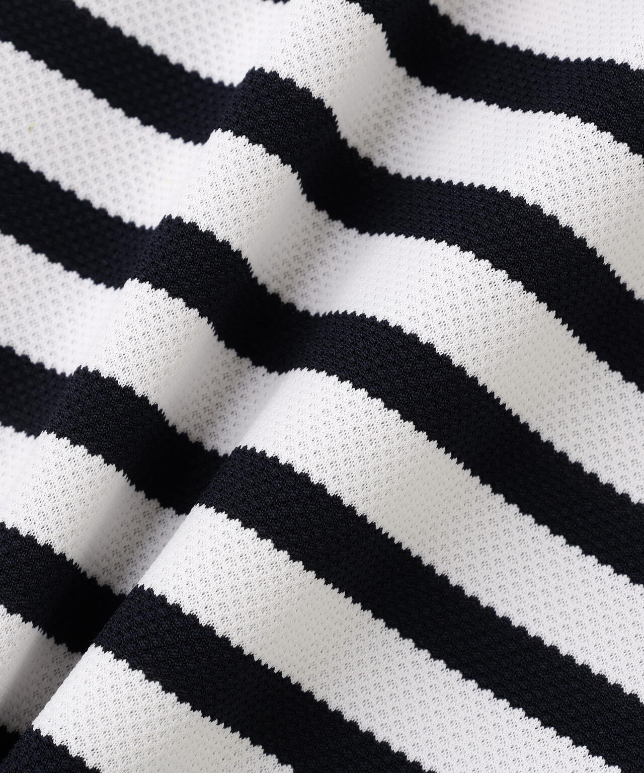 PG is PG ハイゲージストレッチBOXカノコ半袖ポロシャツ ＜ボーダー柄＞