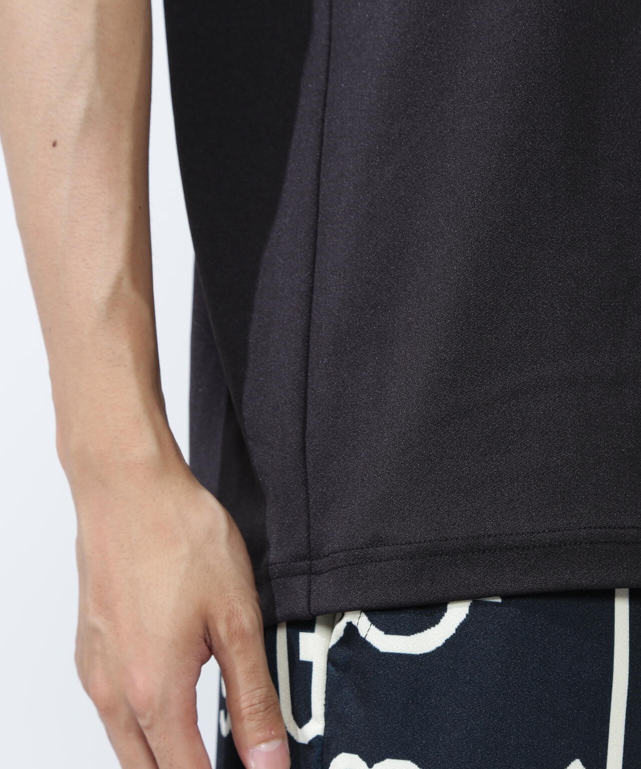 梨地半袖ポロシャツ