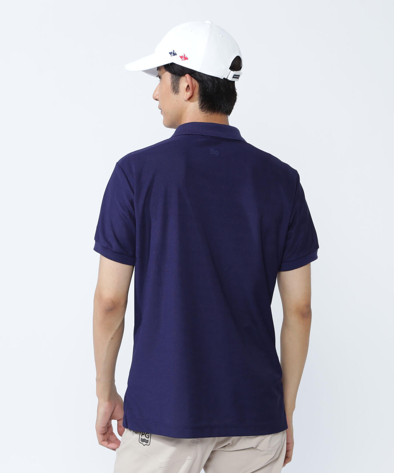 新品タグ付き　パーリーゲイツ　強烈ベアカノコ半袖ポロシャツ　サイズM 新品タグ付き パーリーゲイツ 強烈ベアカノコ半袖ポロシャツ