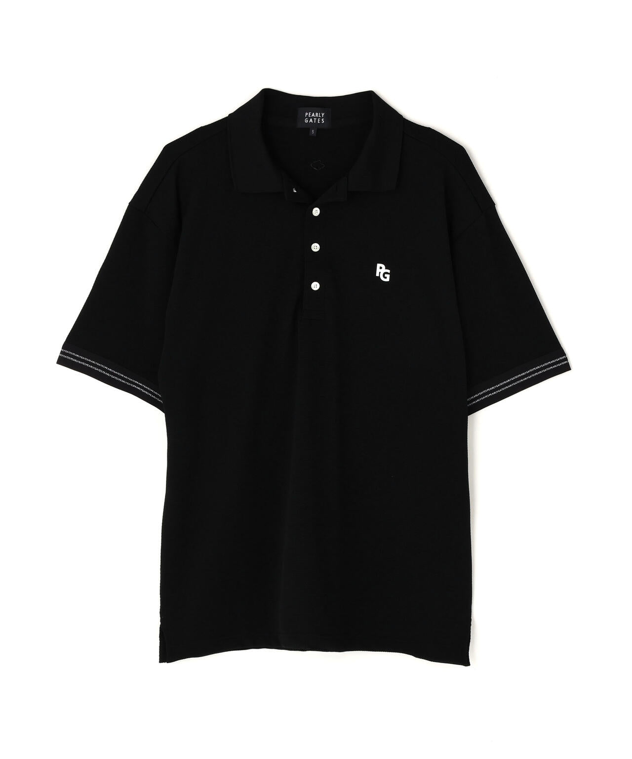 ストレッチミニバブル半袖ポロシャツ