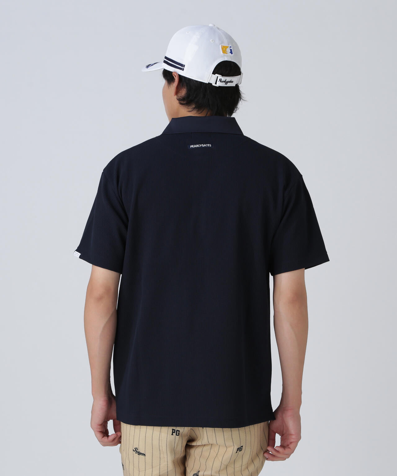 パーリーゲイツ　ブラック ポロシャツ PEARLY GATES パーリーゲイツ ロゴ総柄 ポロシャツ ブラック｜Yahoo