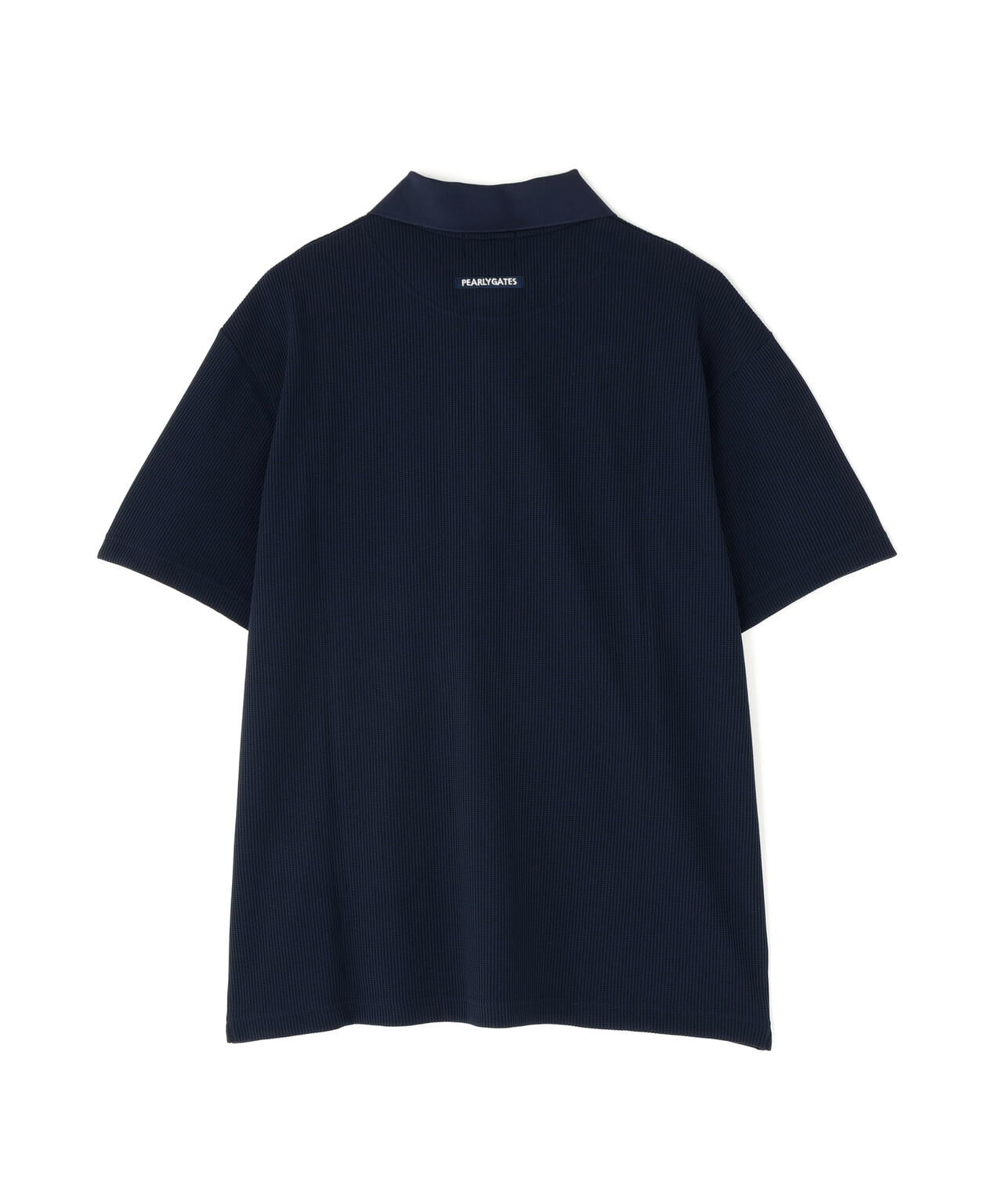 アクセンシャルゼブラワッフル半袖ポロシャツ | PEARLY GATES