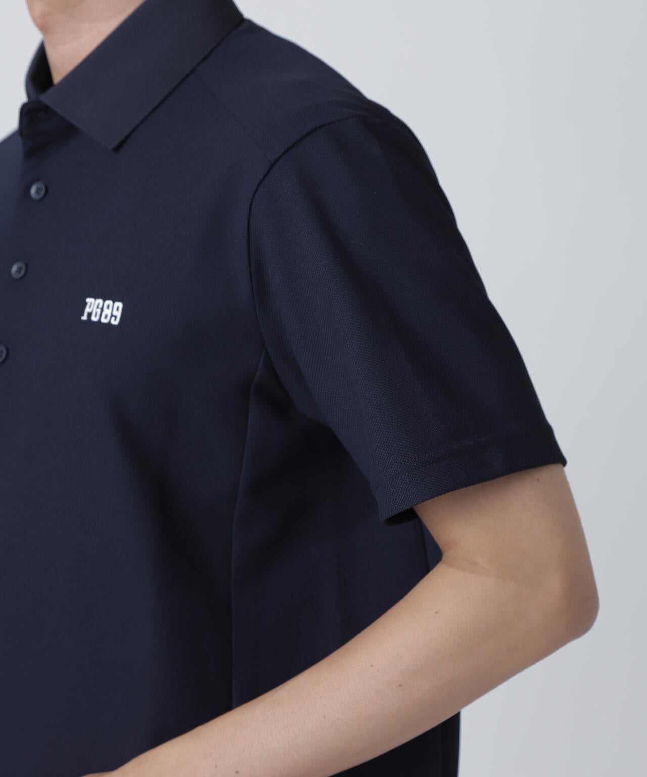 ハイエアーパームタイプカノコ半袖ポロシャツ