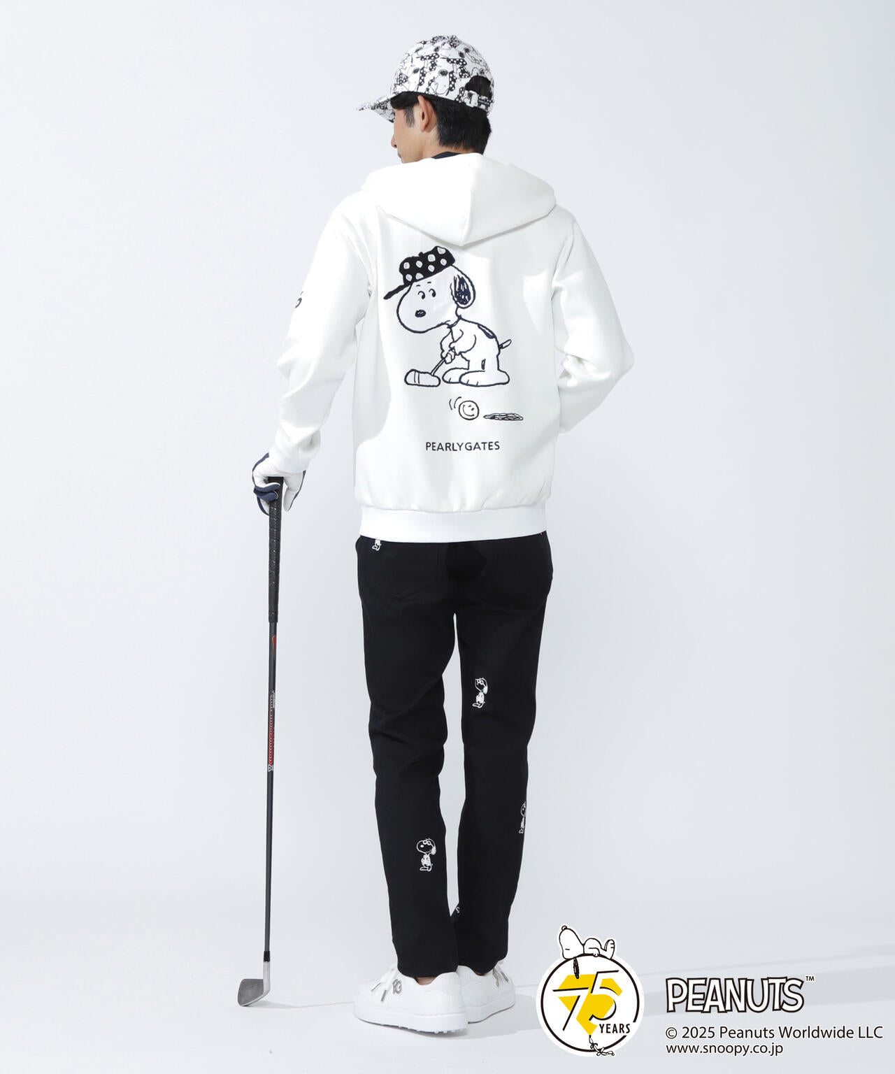 SNOOPY】COEコットンAir フルジップフーディ | PEARLY GATES