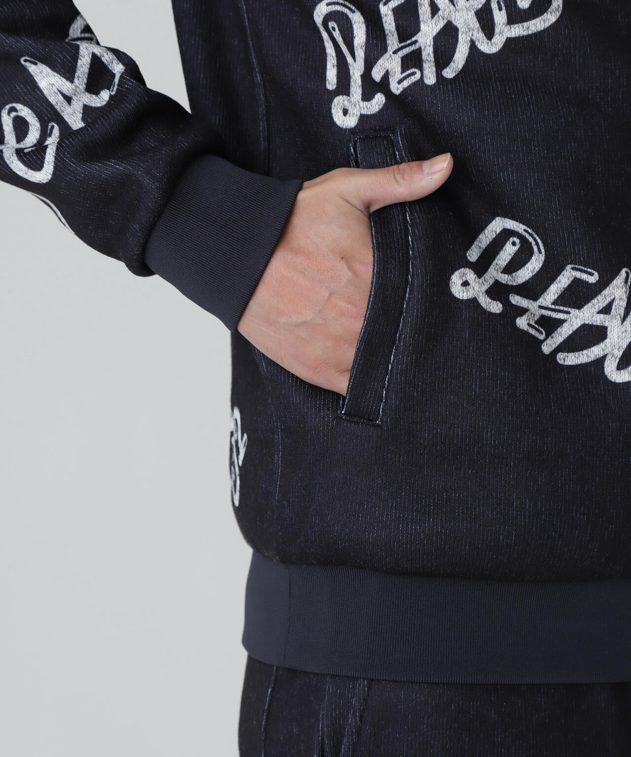 両面起毛ぷにぷにロゴ柄フルジップフーディ | PEARLY GATES（パーリー