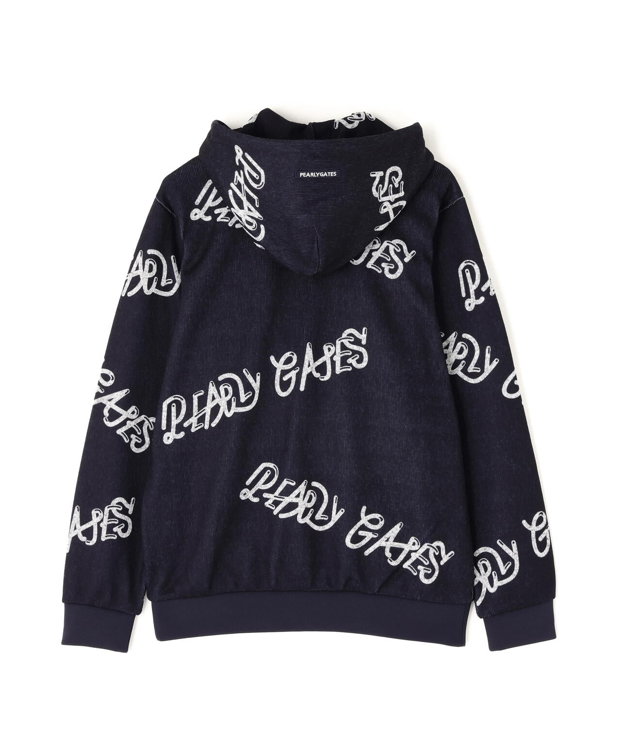 PEARLY GATES ロゴプリントフルジップパーカとスカート 両面起毛ぷにぷにロゴ柄フルジップフーディ | PEARLY GATES（パーリー