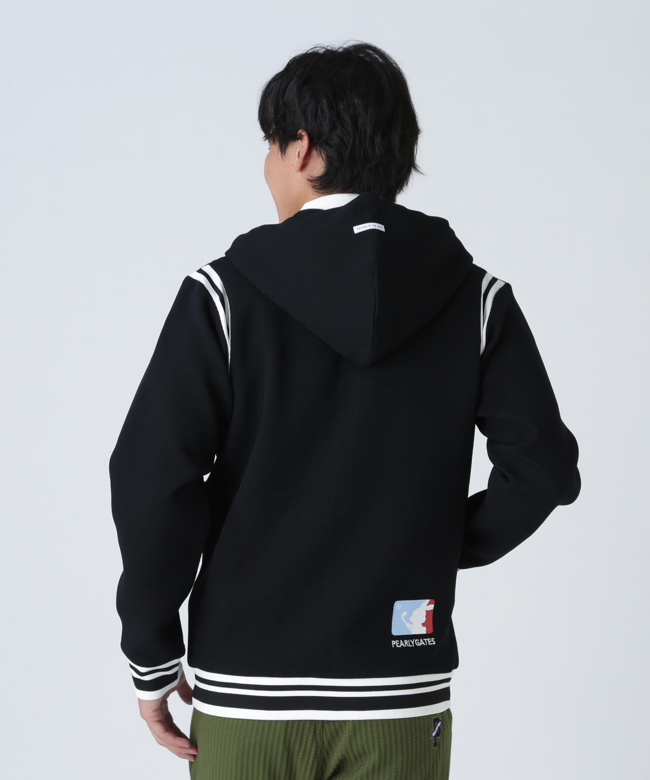 Peダンボールワッフルフルジップフーディ | PEARLY GATES