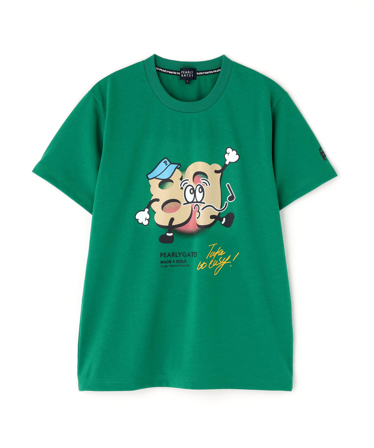 PGG PEARLY GATES 半袖Tシャツ PGG】【直営店舗&公式オンライン限定】TEXBRID ハイゲージ天竺