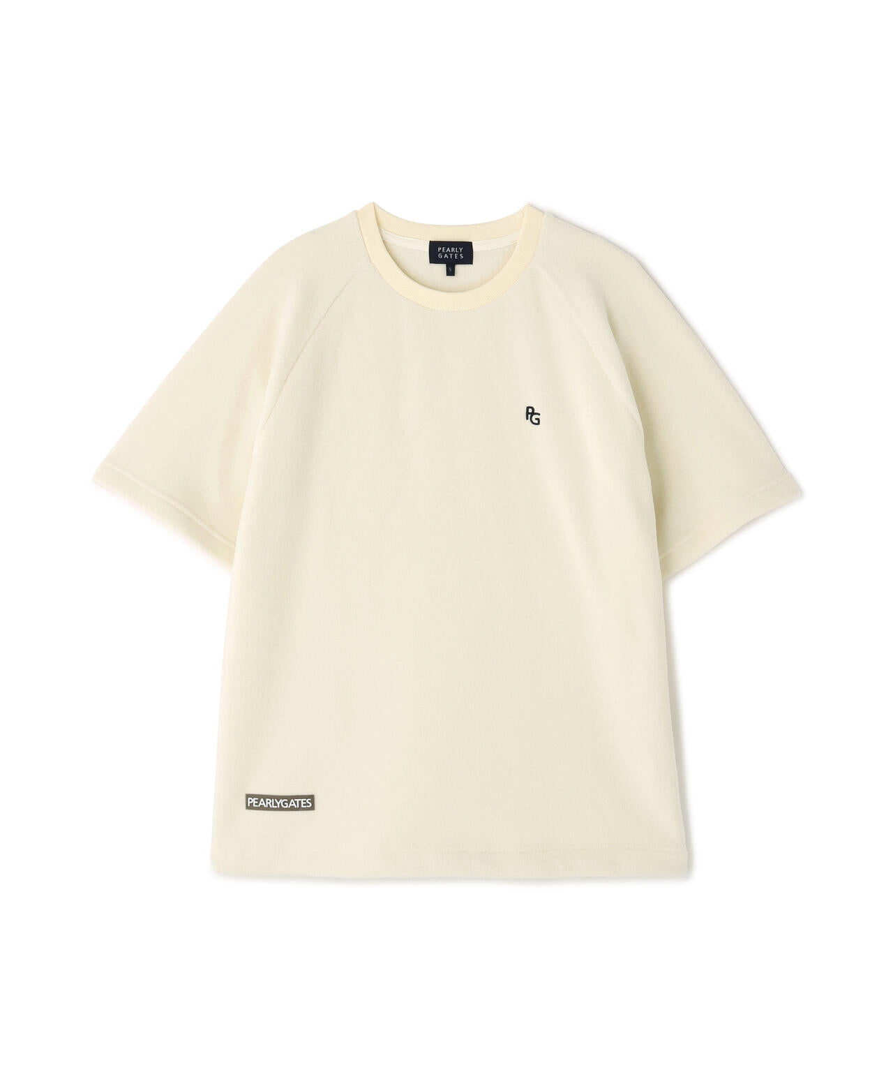 リサイクルマイクロフリース半袖クルーネックプルオーバー | PEARLY