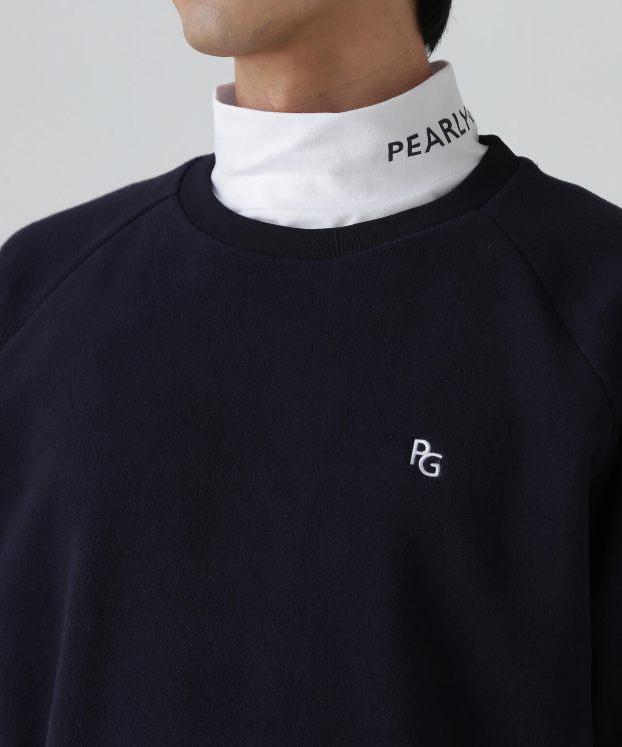 リサイクルマイクロフリース半袖クルーネックプルオーバー | PEARLY