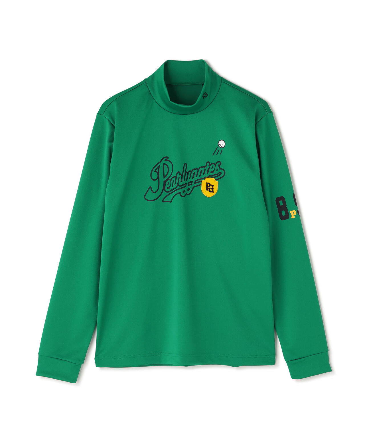 鹿の子ダンボールゼブラ長袖ハイネックカットソー