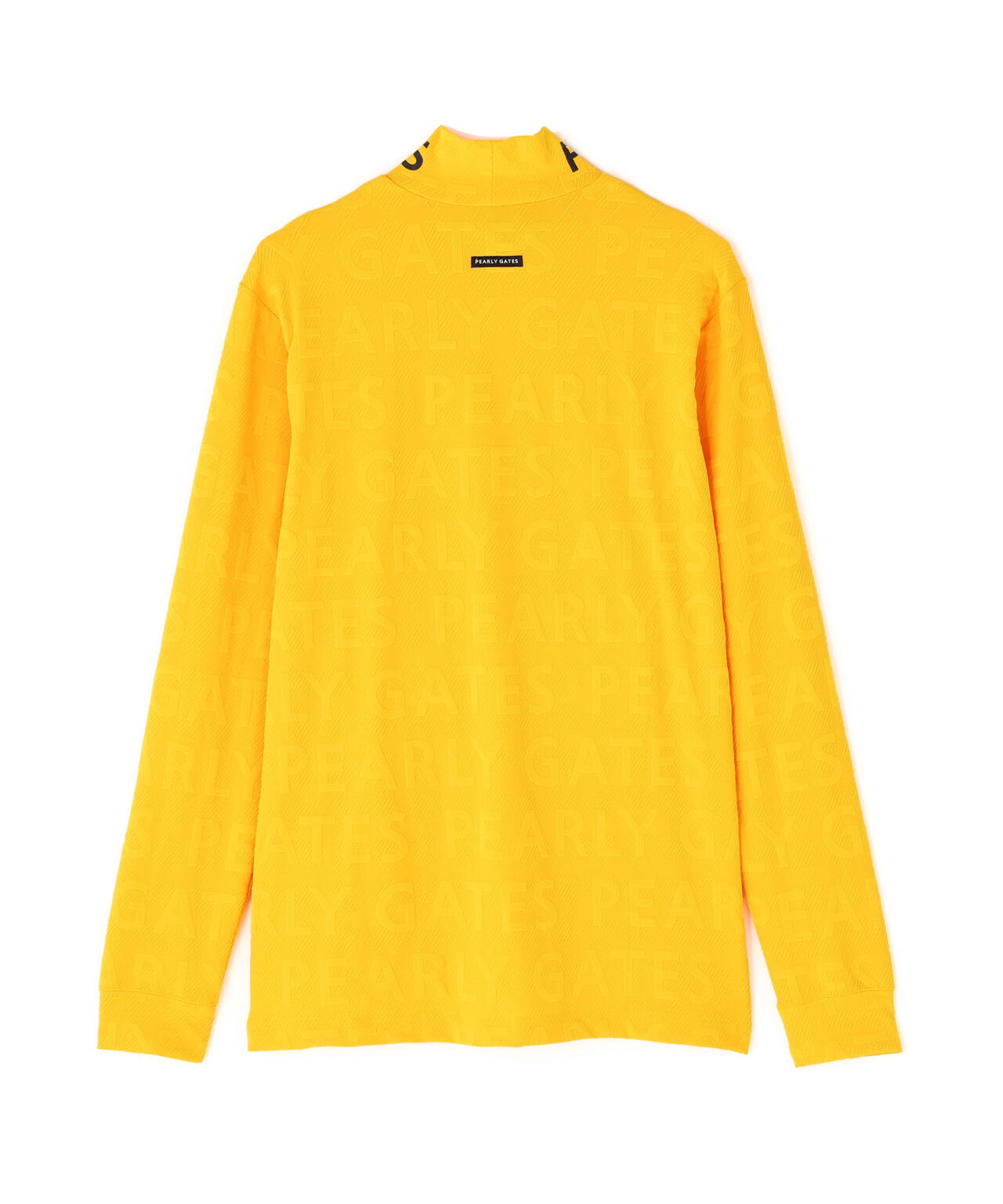 3Dベアジャガード長袖ハイネックカットソー